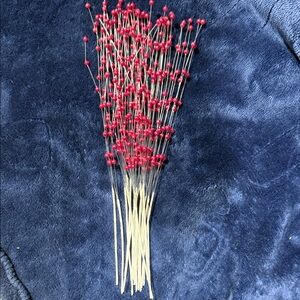 Pink Beaded Floral Picks Bundle